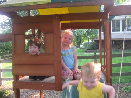 Kids playing