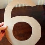 cupcake wrapper number
