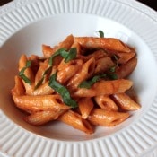 Thumbnail image for Pasta with Tomato Cream Sauce Recipe