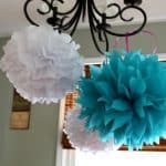 Tissue Paper Pom Poms
