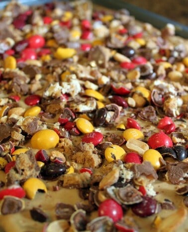 Candy Bar Cookie Harvest Style