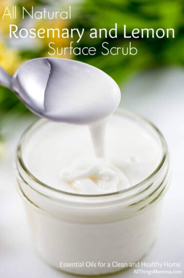 all natural surface cleaner for your home in a jar