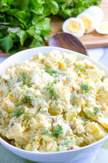 homemade potato salad