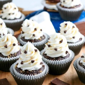 delicious s'mores cupcakes