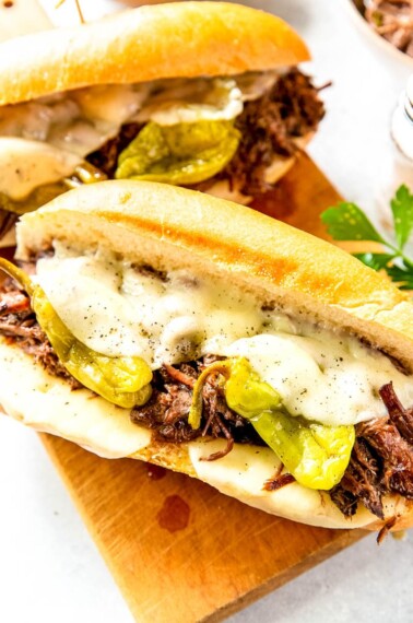 easy shredded beef sandwiches