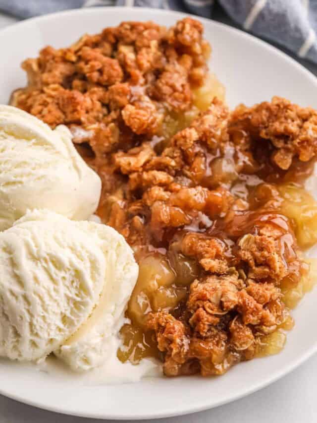 Easy Apple Crumble