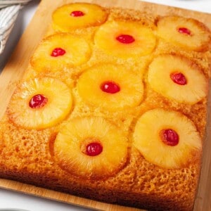 Pineapple upside down cake.