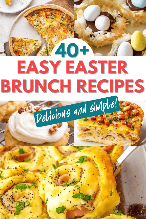 Easter brunch recipes.