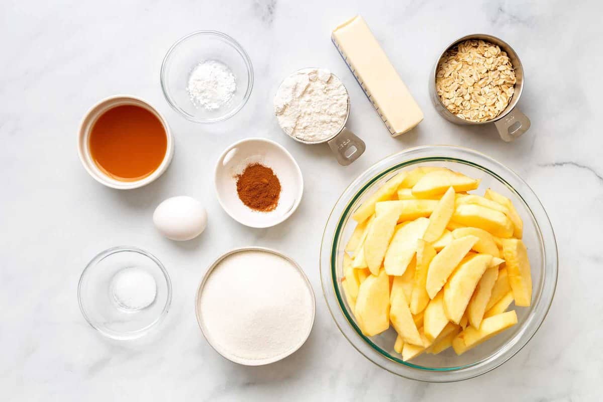 apple crisp ingredients