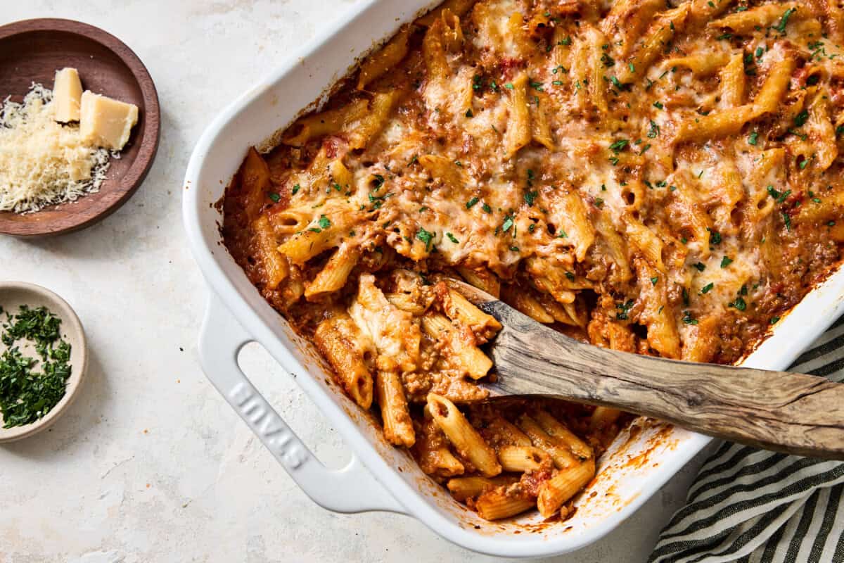 baked penne pasta