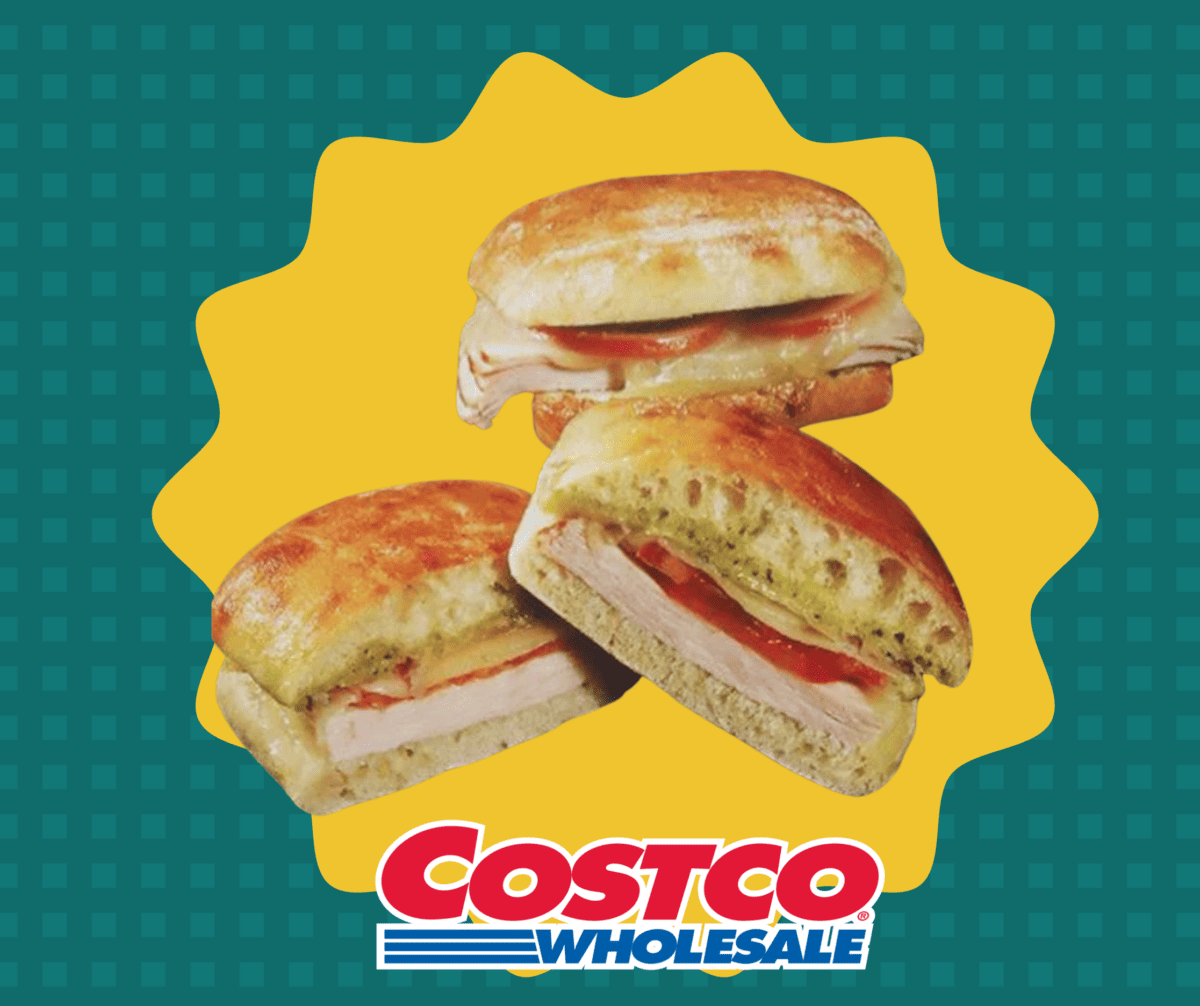 costco turkey and provolone sandwich