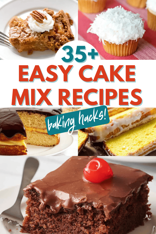 cake mix recipes using a box cake mix