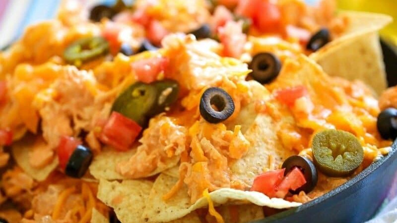 Buffalo Chicken Nachos