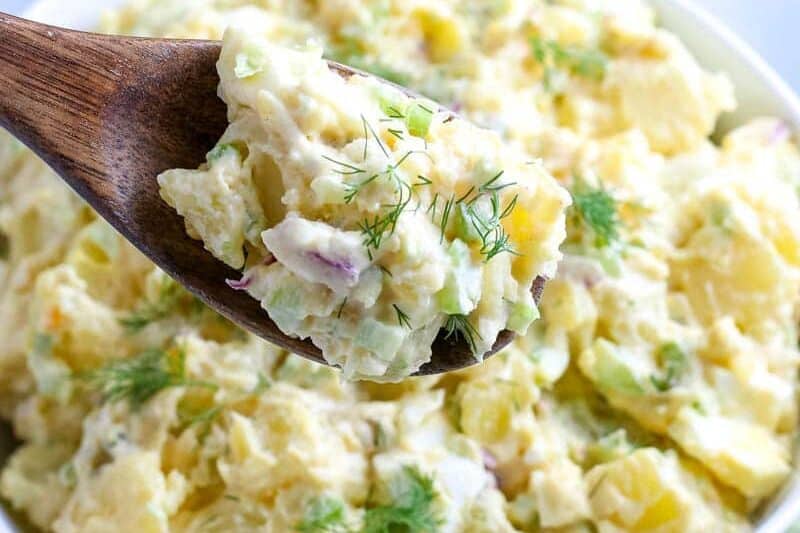 creamy potato salad
